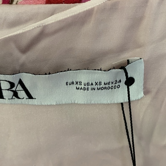 ZARA FLORAL LONG DUSTER XS BLOGGER FAV nwt bohemian festive cottage core floral‎ - Picture 5 of 11